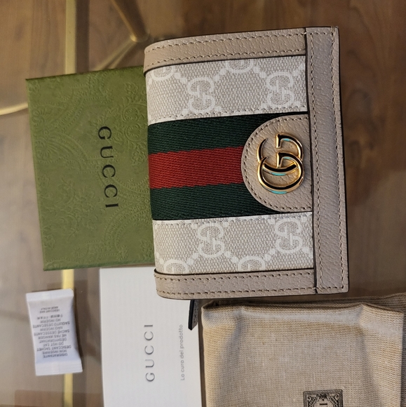Authentic Gucci Ophidia Card Case. - Picture 3 of 11